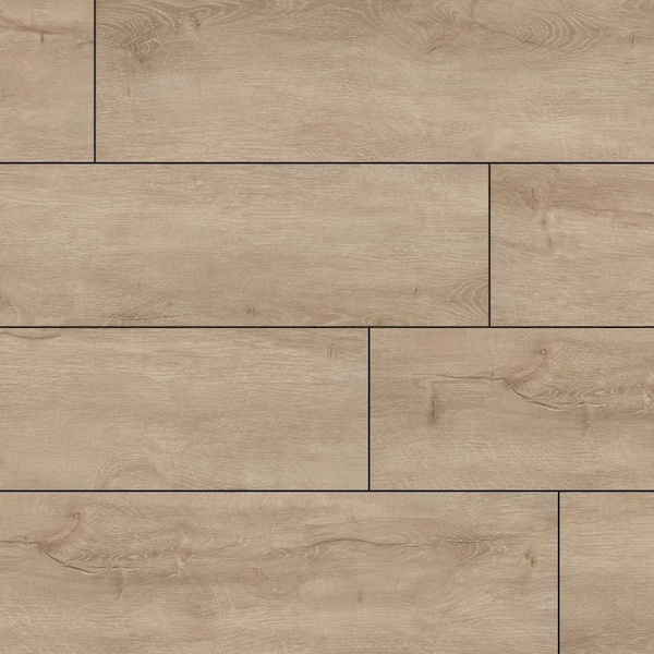 Ackland Parkland Refined Oak 9 in. x 60 in. 6.5mm 20mil Waterproof Rigid Core LVP Flooring, 240PK AKVRCREOA9X60-6520-PL - main